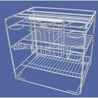 Stainless steel kitchen utensil holder PF-E447